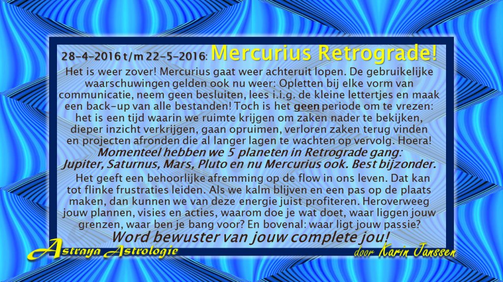 Mercurius Retro